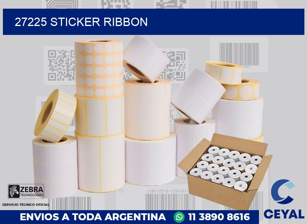27225 sticker ribbon