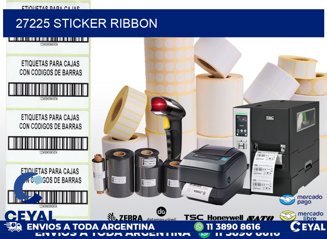 27225 sticker ribbon