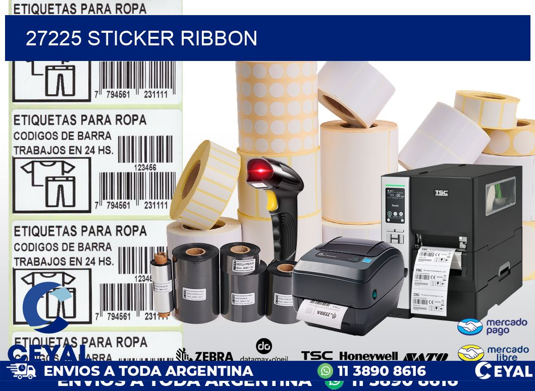 27225 sticker ribbon