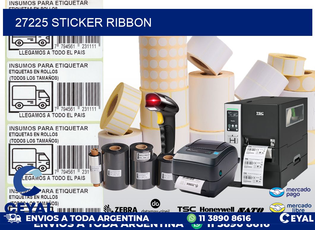 27225 sticker ribbon