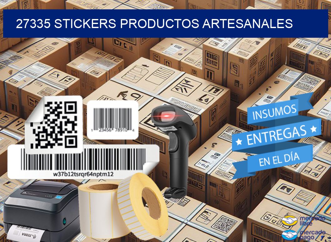 27335 stickers productos artesanales