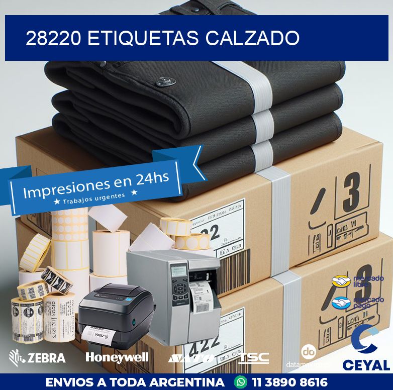 28220 ETIQUETAS CALZADO