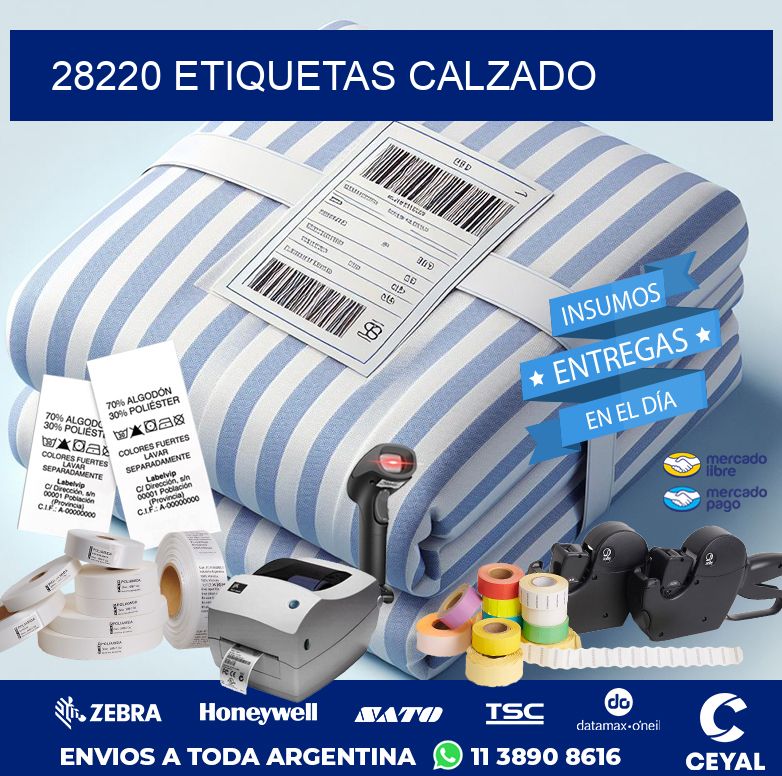 28220 ETIQUETAS CALZADO