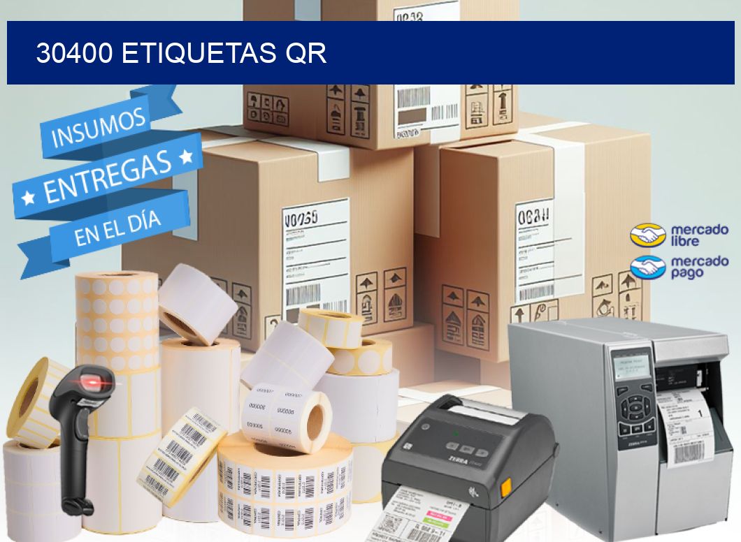 30400 ETIQUETAS QR