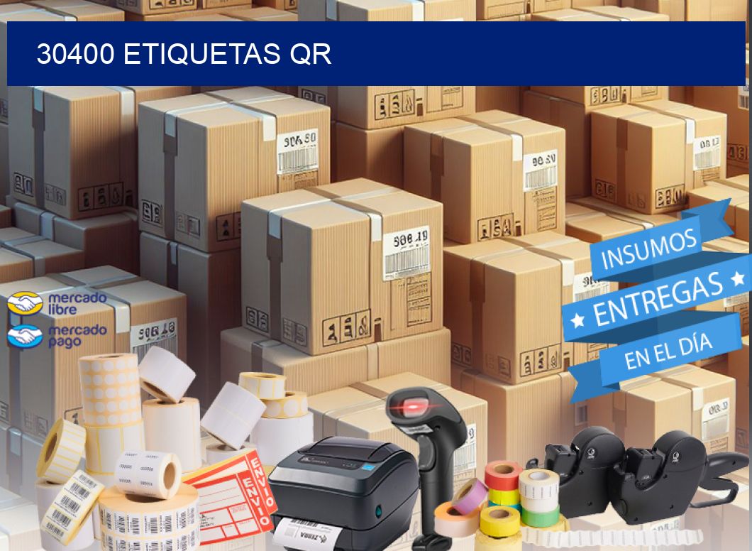 30400 ETIQUETAS QR