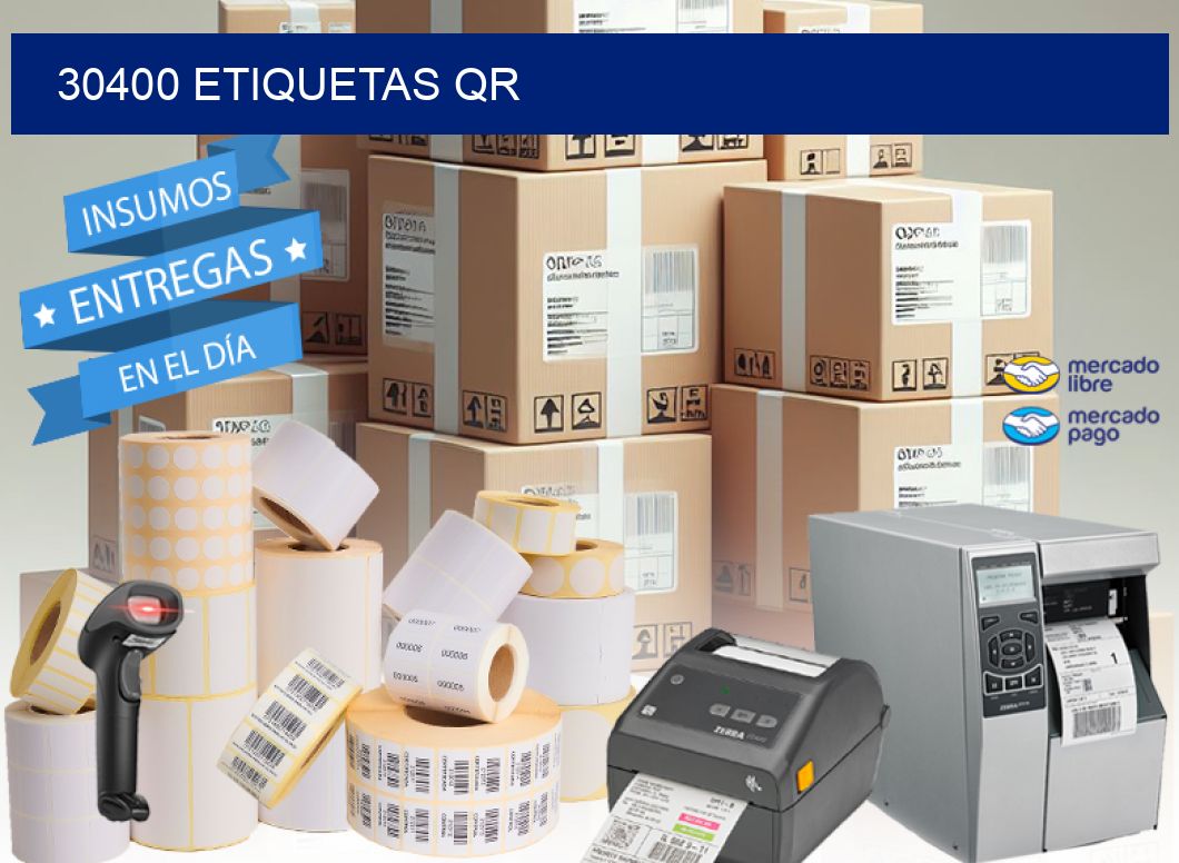 30400 ETIQUETAS QR