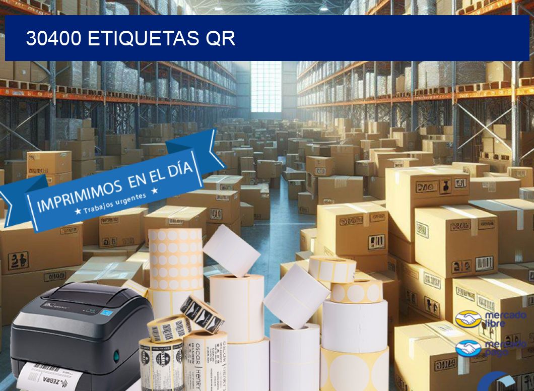 30400 ETIQUETAS QR