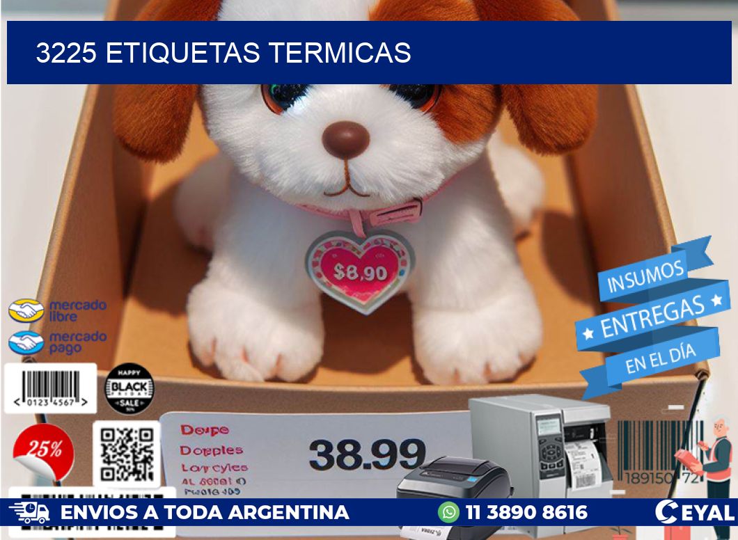 3225 ETIQUETAS TERMICAS