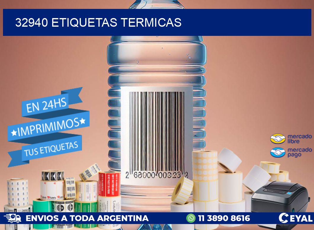32940 ETIQUETAS TERMICAS