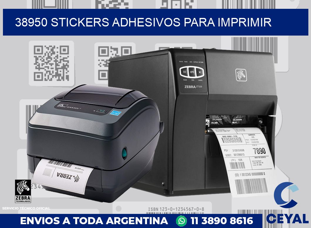 38950 stickers adhesivos para imprimir