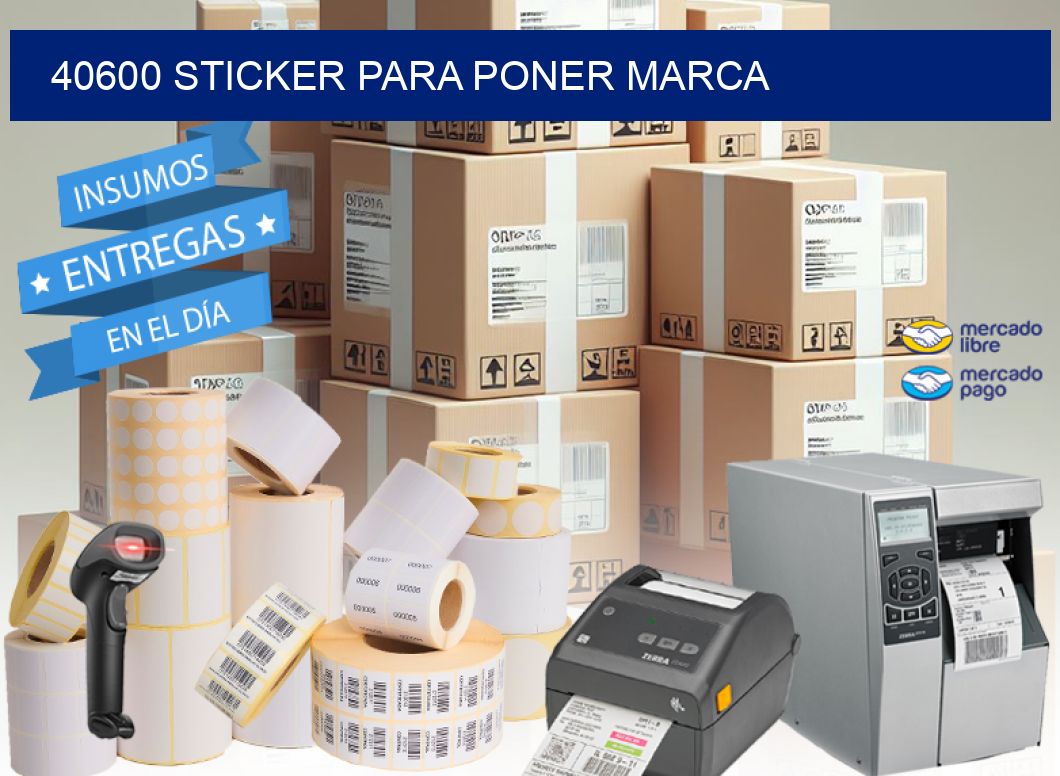 40600 STICKER PARA PONER MARCA