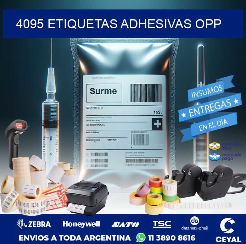 4095 ETIQUETAS ADHESIVAS OPP