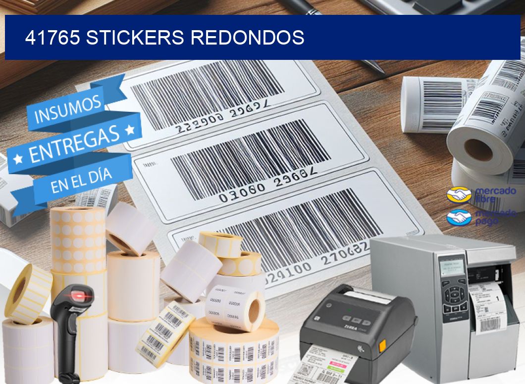 41765 STICKERS REDONDOS