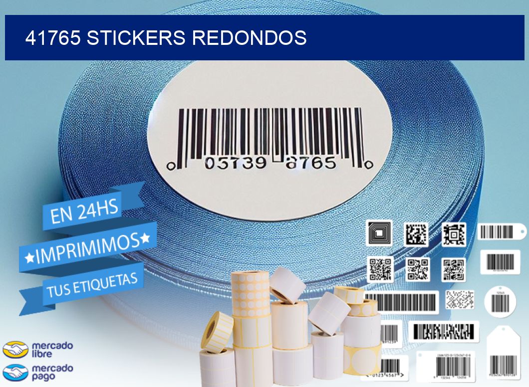 41765 STICKERS REDONDOS