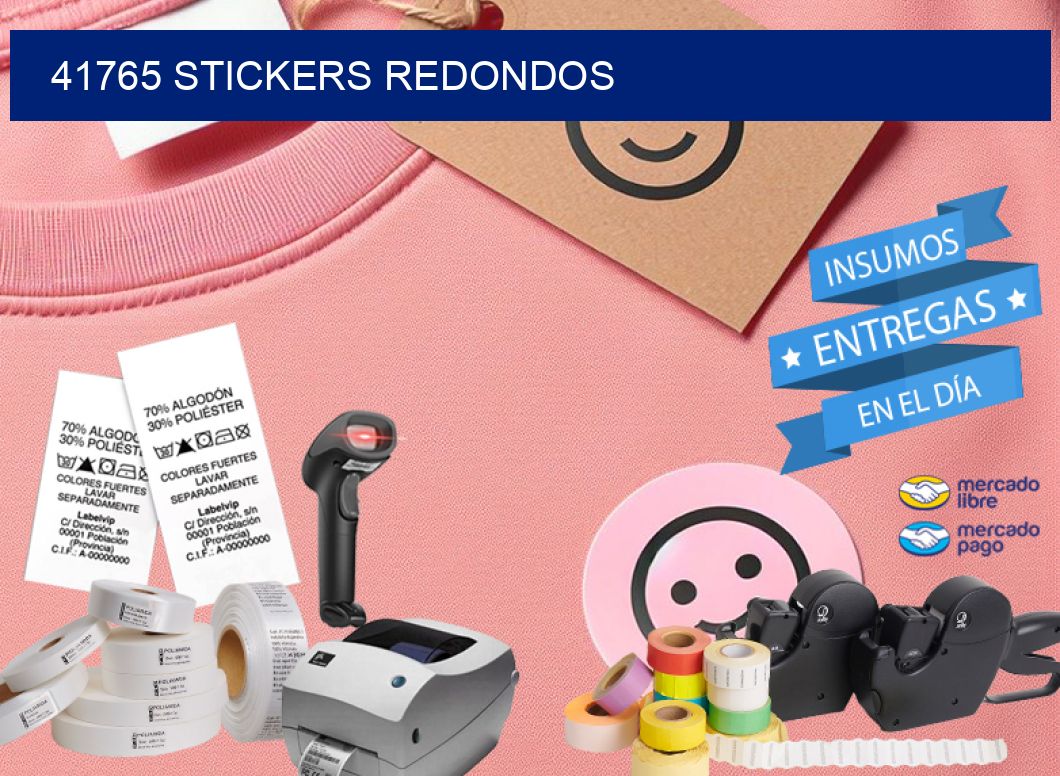 41765 STICKERS REDONDOS