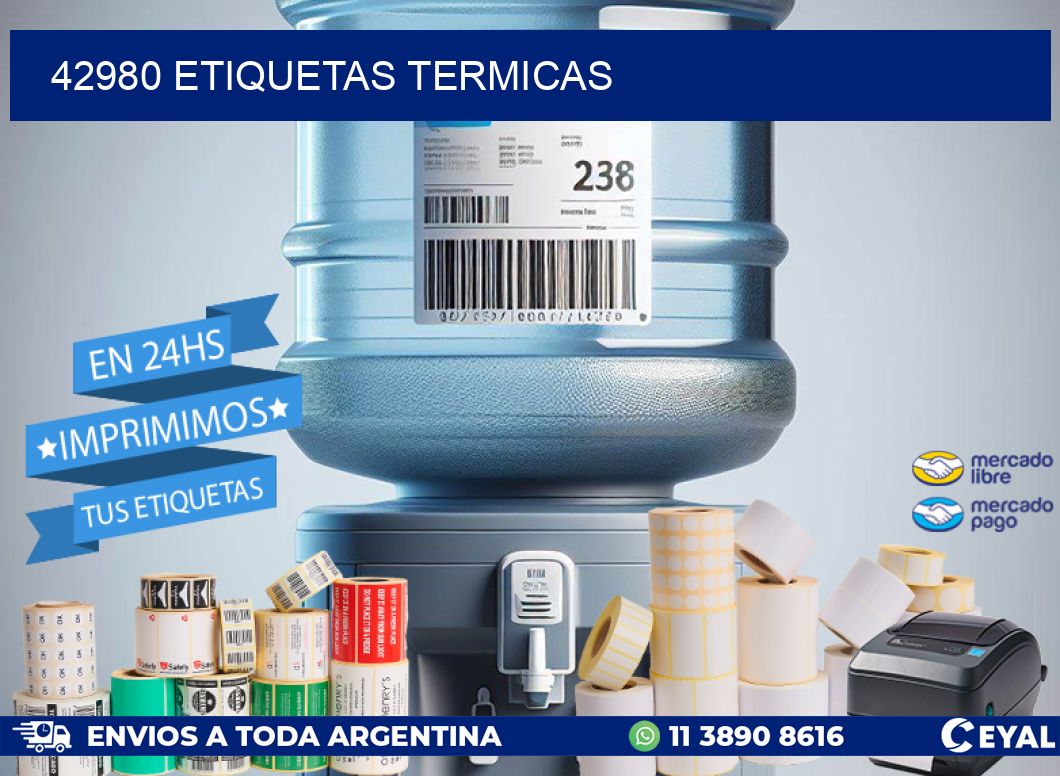 42980 ETIQUETAS TERMICAS