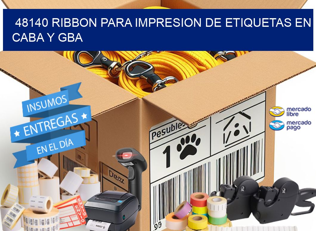 48140 RIBBON PARA IMPRESION DE ETIQUETAS EN CABA Y GBA