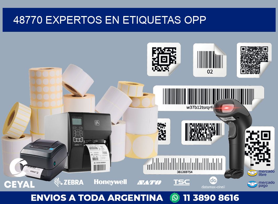 48770 EXPERTOS EN ETIQUETAS OPP