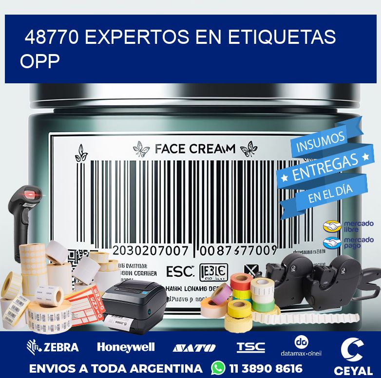 48770 EXPERTOS EN ETIQUETAS OPP