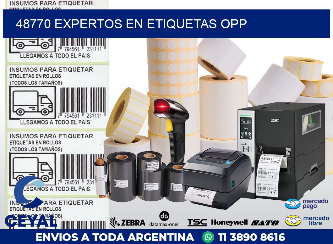 48770 EXPERTOS EN ETIQUETAS OPP