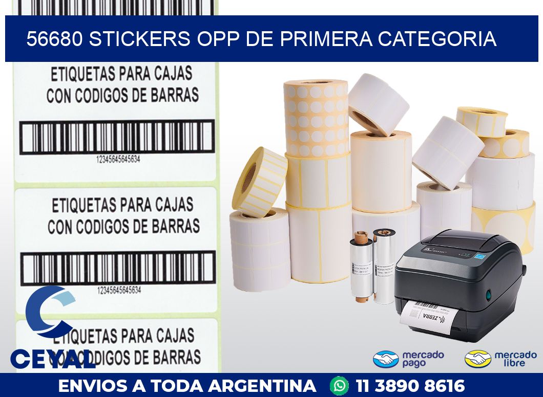 56680 STICKERS OPP DE PRIMERA CATEGORIA