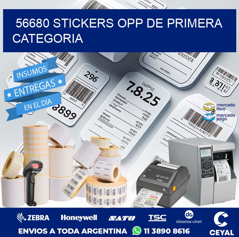 56680 STICKERS OPP DE PRIMERA CATEGORIA