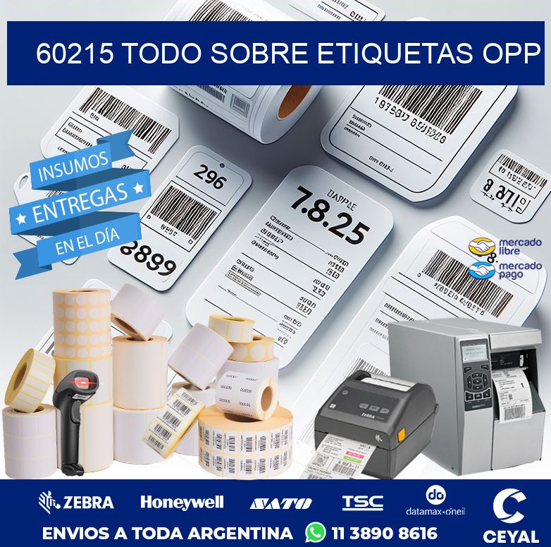 60215 TODO SOBRE ETIQUETAS OPP