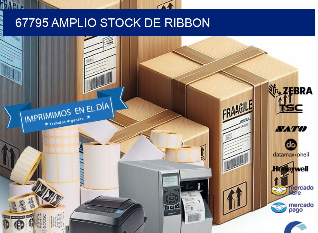 67795 AMPLIO STOCK DE RIBBON