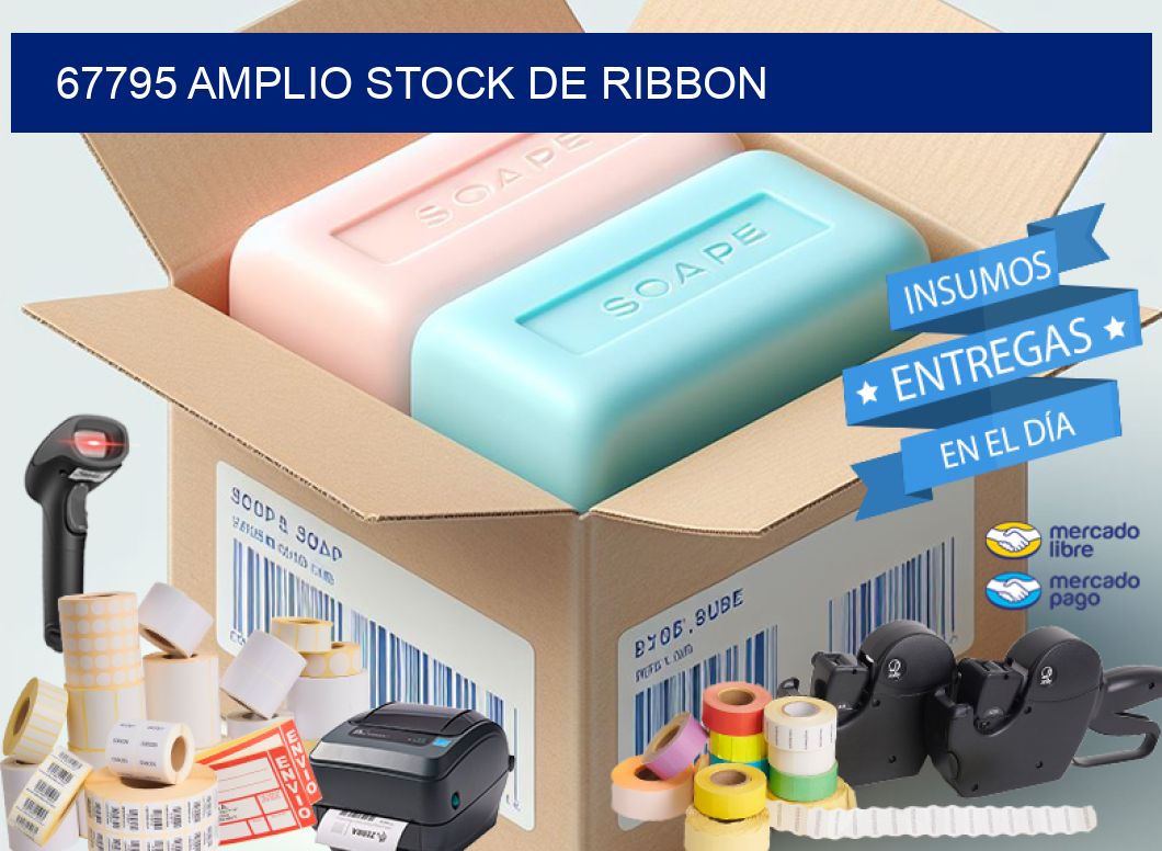 67795 AMPLIO STOCK DE RIBBON