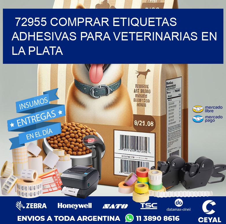 72955 COMPRAR ETIQUETAS ADHESIVAS PARA VETERINARIAS EN LA PLATA