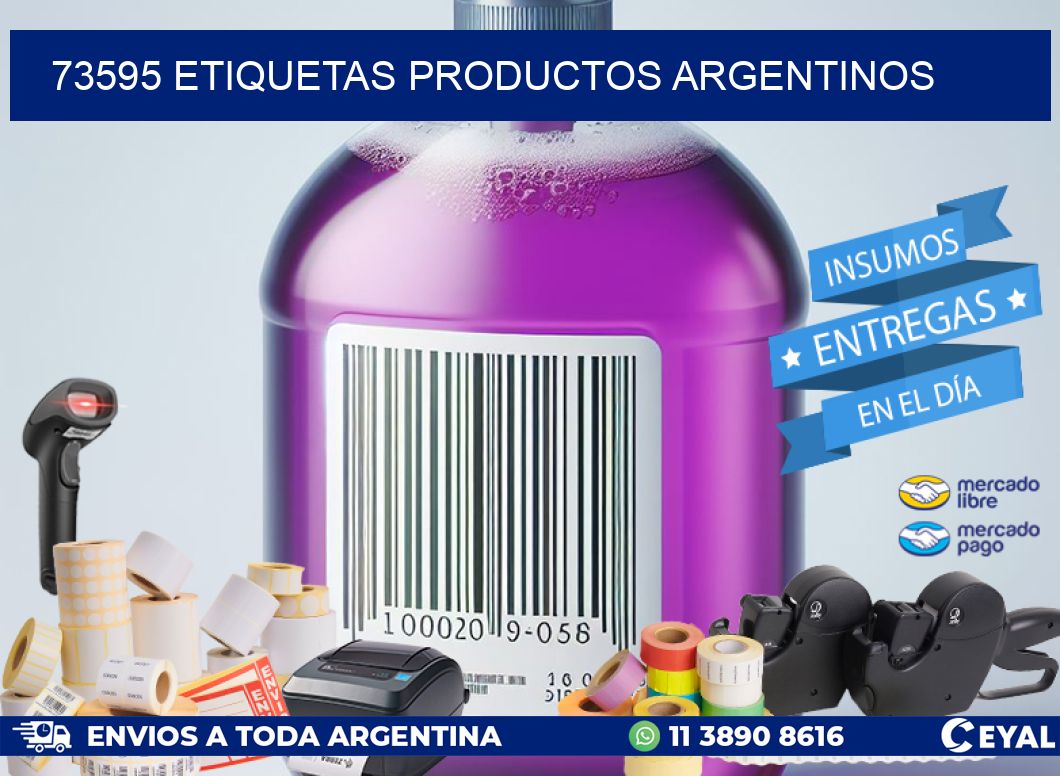 73595 Etiquetas productos argentinos