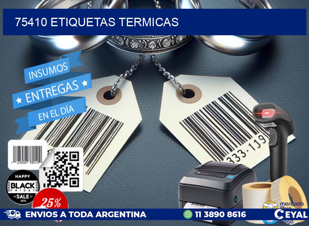 75410 ETIQUETAS TERMICAS