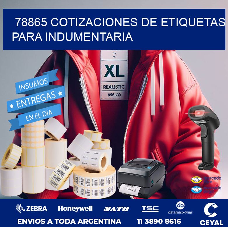 78865 COTIZACIONES DE ETIQUETAS PARA INDUMENTARIA