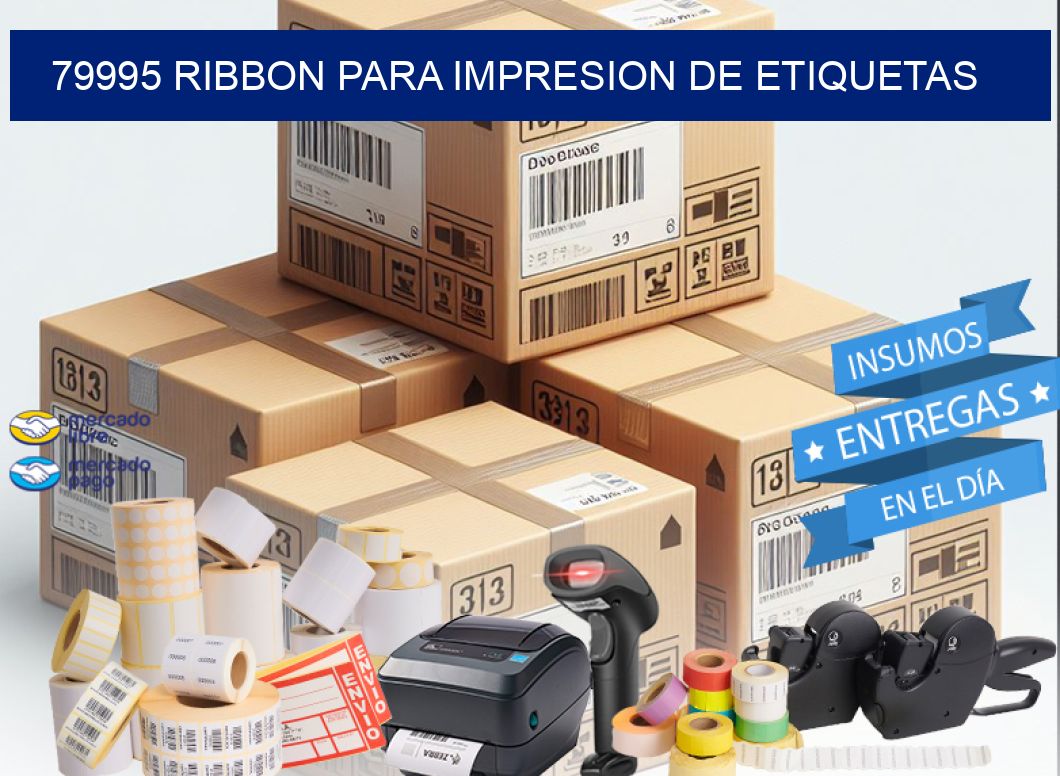 79995 RIBBON PARA IMPRESION DE ETIQUETAS