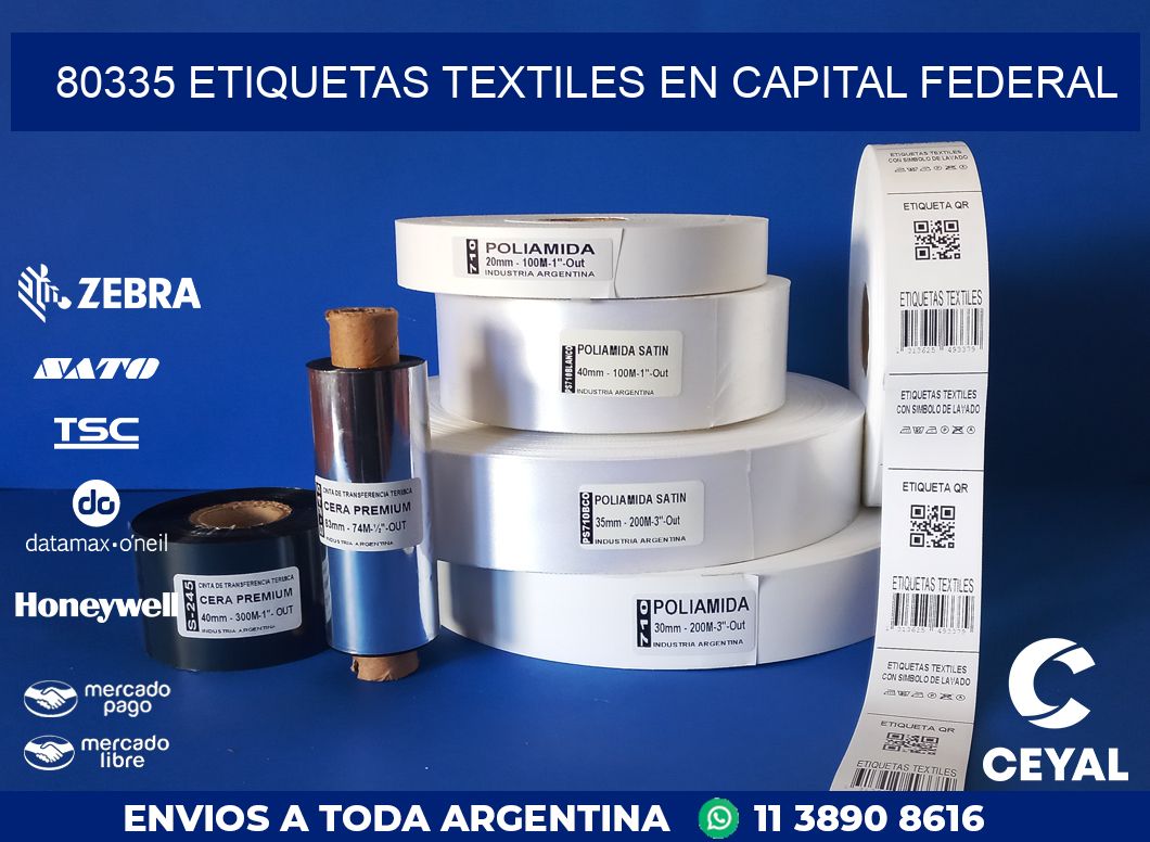 80335 ETIQUETAS TEXTILES EN CAPITAL FEDERAL