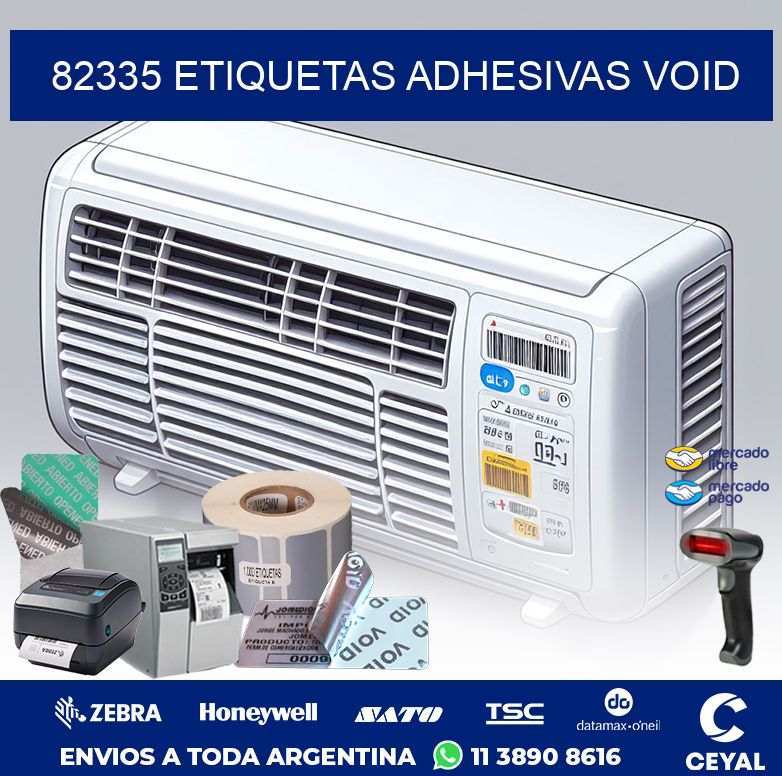 82335 ETIQUETAS ADHESIVAS VOID