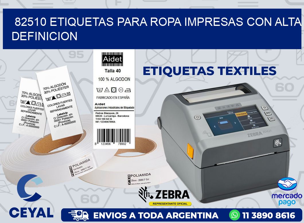 82510 ETIQUETAS PARA ROPA IMPRESAS CON ALTA DEFINICION