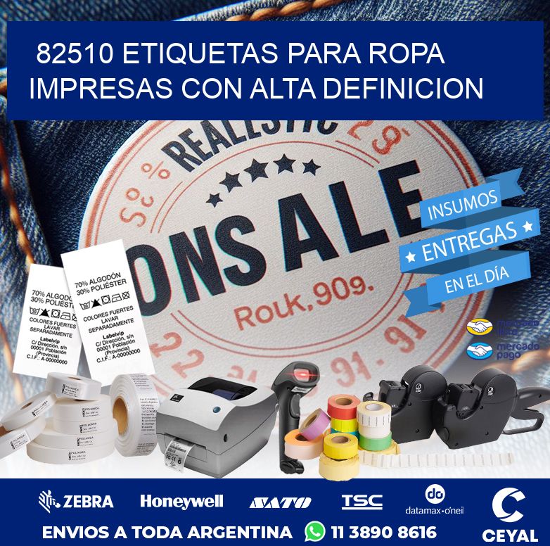 82510 ETIQUETAS PARA ROPA IMPRESAS CON ALTA DEFINICION