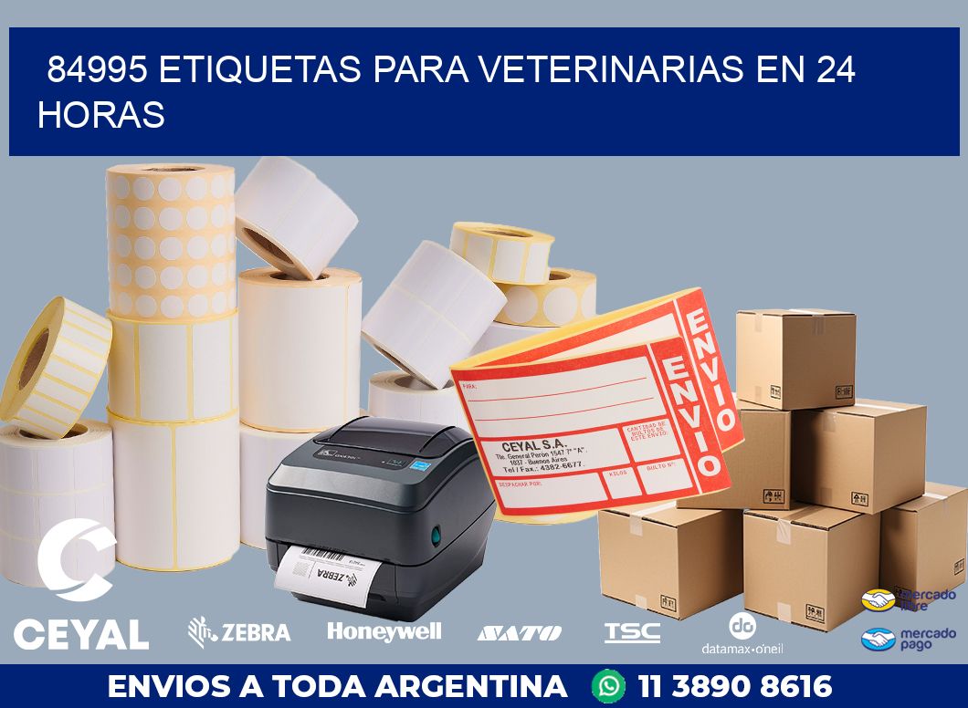 84995 ETIQUETAS PARA VETERINARIAS EN 24 HORAS