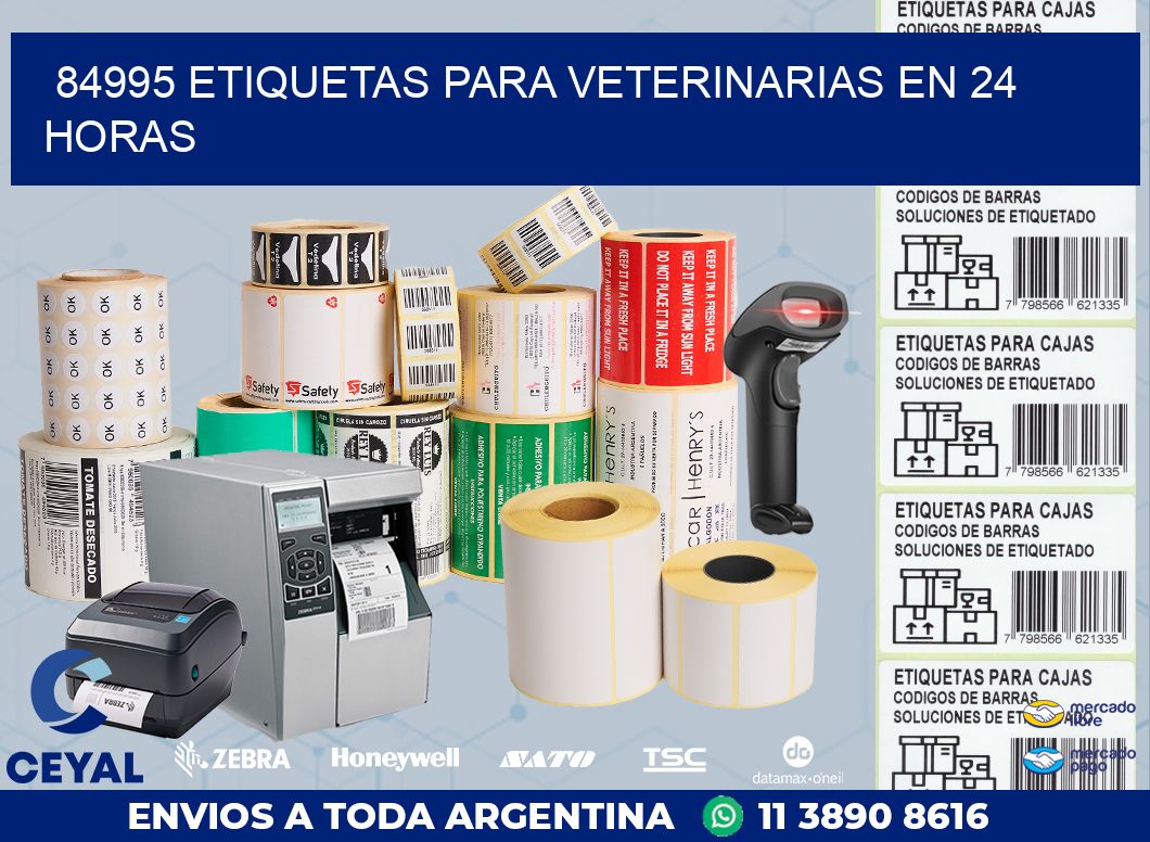 84995 ETIQUETAS PARA VETERINARIAS EN 24 HORAS