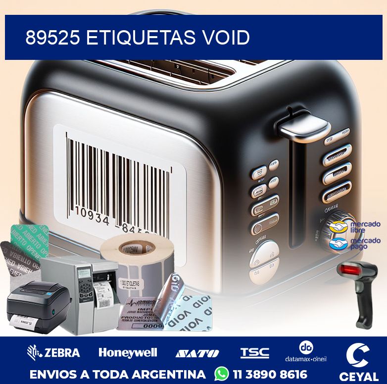 89525 ETIQUETAS VOID