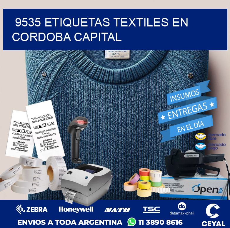 9535 ETIQUETAS TEXTILES EN CORDOBA CAPITAL