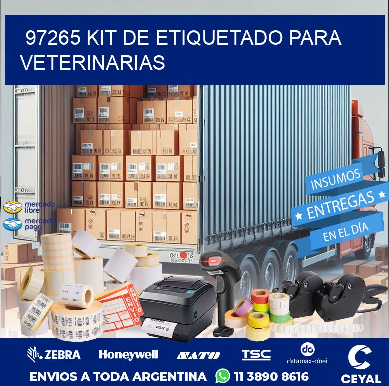 97265 KIT DE ETIQUETADO PARA VETERINARIAS