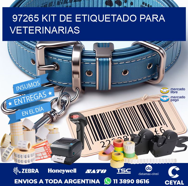 97265 KIT DE ETIQUETADO PARA VETERINARIAS