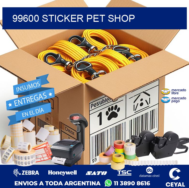 99600 STICKER PET SHOP