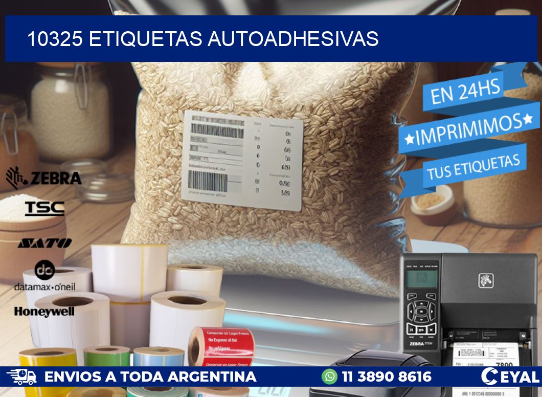 10325 ETIQUETAS AUTOADHESIVAS
