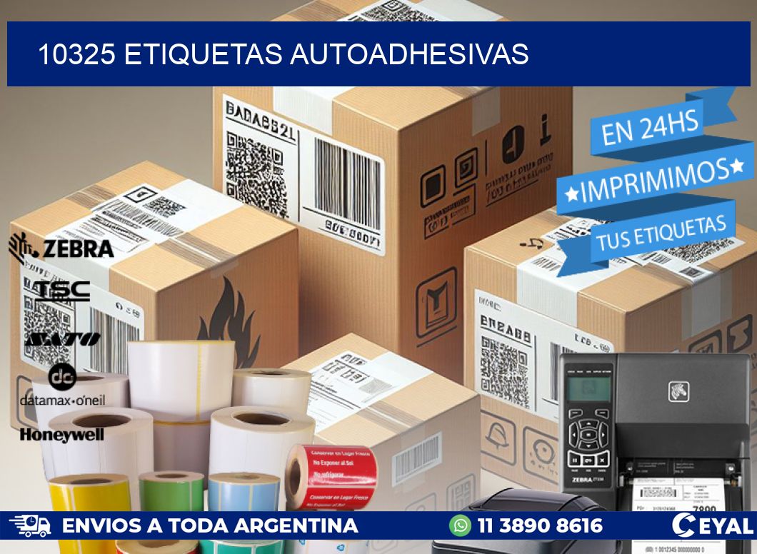 10325 ETIQUETAS AUTOADHESIVAS