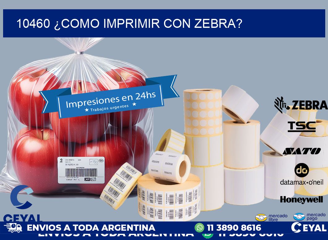 10460 ¿COMO IMPRIMIR CON ZEBRA?