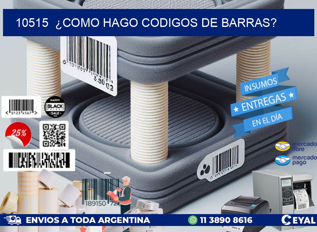 10515 ¿COMO HAGO CODIGOS DE BARRAS?