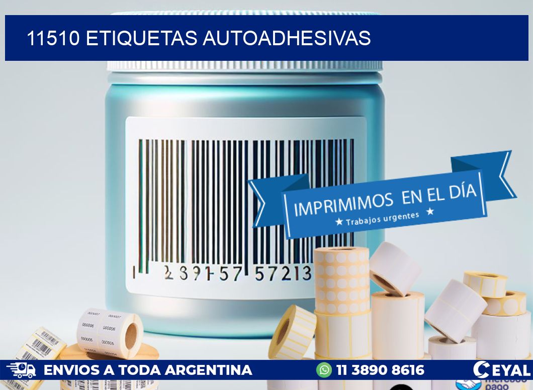11510 ETIQUETAS AUTOADHESIVAS